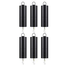 6 Pcs Ornament Spinner Battery Operated Wind Motor Disco Ball Hanging Rotating