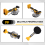 Tile Vibration Leveling Machine Vibrator Tool Adjustable Speed & Digital Display for 18V 20V Battery 10