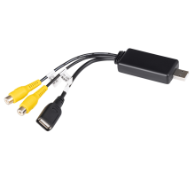Voor Android-systeem USB-interface naar video-uitgangsadapter Autoradio Multimediaspeler AV-uitgang