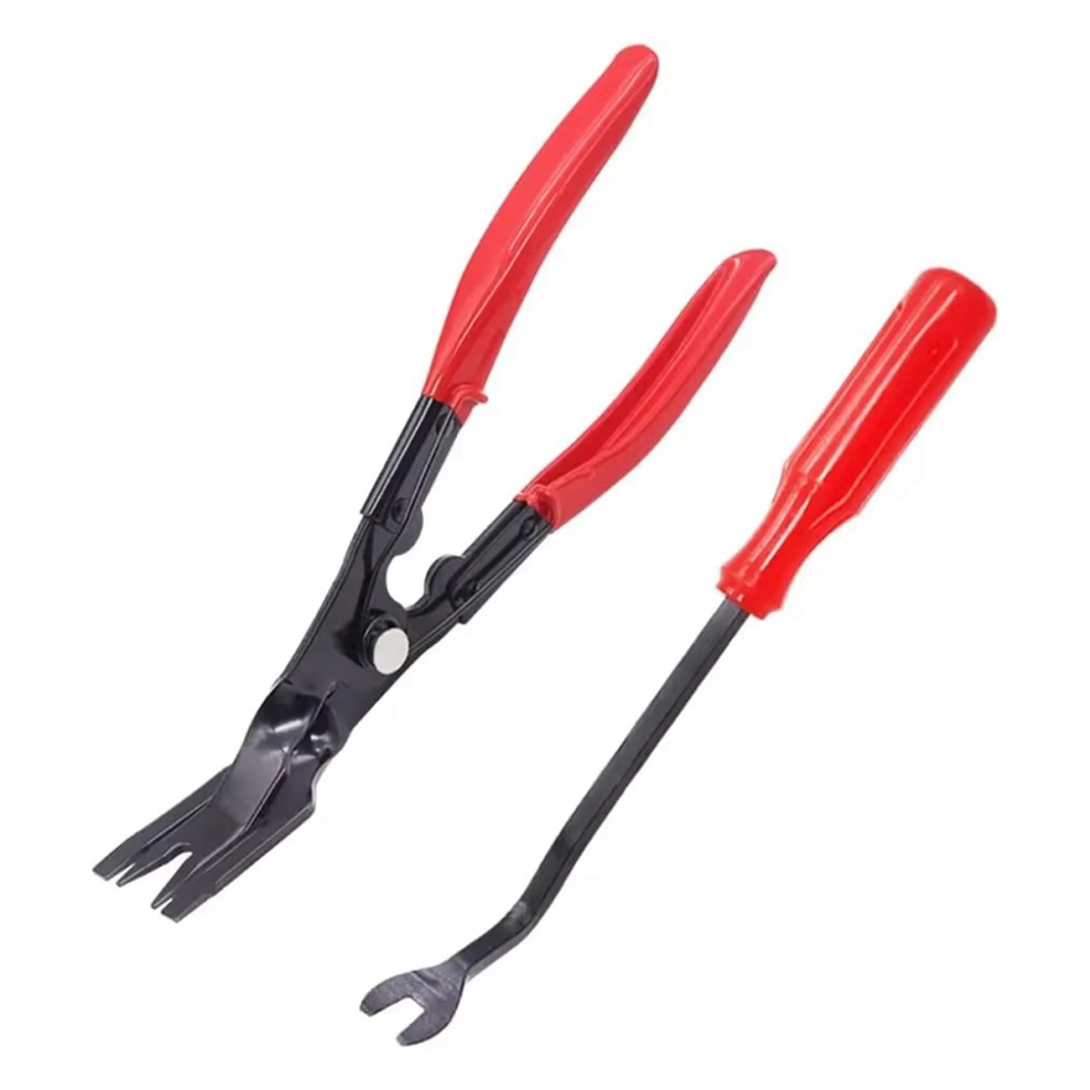 Car Light Repair Tool Headlight Pliers Removal Plastic Buckle Dash Upholstery Remover Red-image-OPC-PJZCKQG-NEW