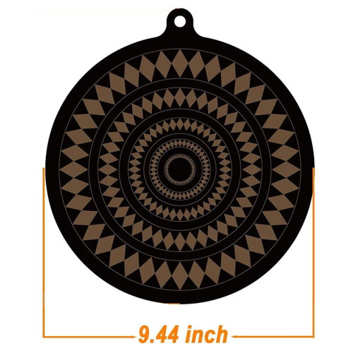2 PCS Thermochromic Silicone Induction Cooktop Protector Mat - Non-Slip for Cookware 2
