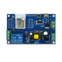 Placa de desarrollo del módulo de relé Bluetooth WIFI BK7238, fuente de alimentación para aplicaciones de control remoto para hogares inteligentes.