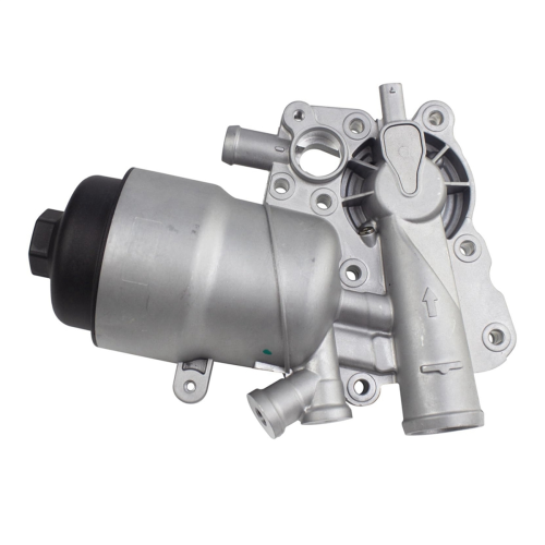 Gruppo base filtro olio motore Alloggiamento modificato in alluminio 059115389P 059115389K per 1