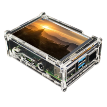 Do 4B 3,5-calowego wyświetlacza LCD 480x320 z obudową akrylową Kompatybilny wentylator chłodzący