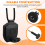 Supporto magnetico per tracolla per Action Camera con cordino 6