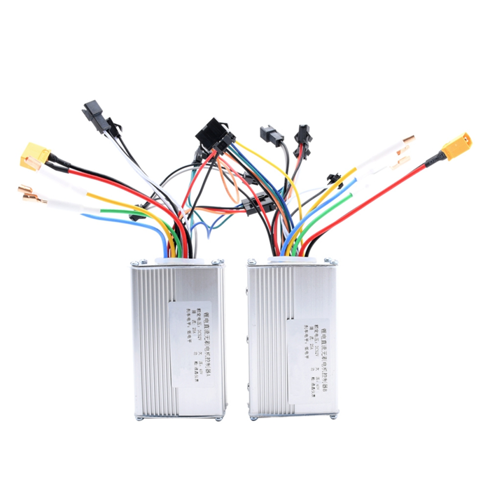 Tauoh 52V 25A 1200W Jp Brushless Dc Motor Electric Scooter Bike Controller A+B Dual Drive