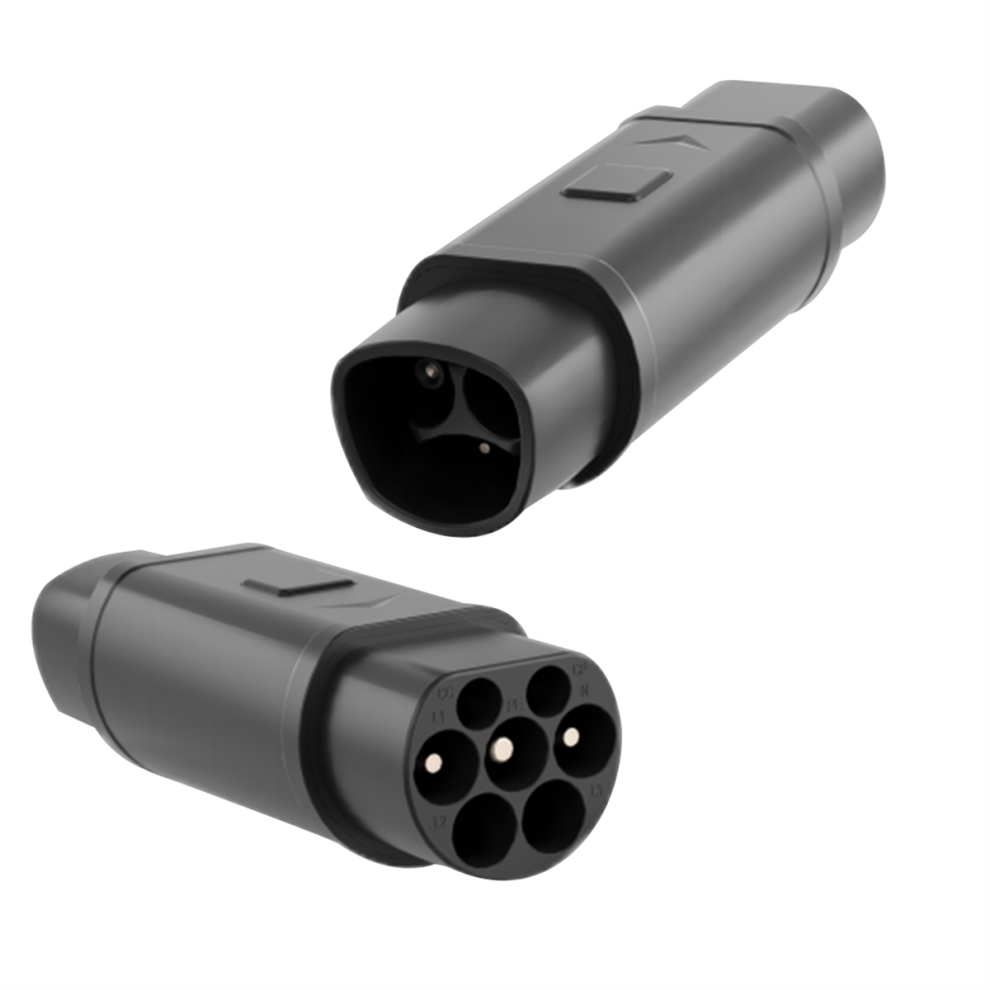 Ev Connector Adaptor 32A For To Gbt Evse Adapter Electric Car Vehicle Charger 250V Charging Single Phase 4852867420776