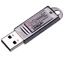 Termometr USB Komputerowy czujnik temperatury Sonda Przemysł akwarystyczny Zdalny monitor Złoty TEMPer