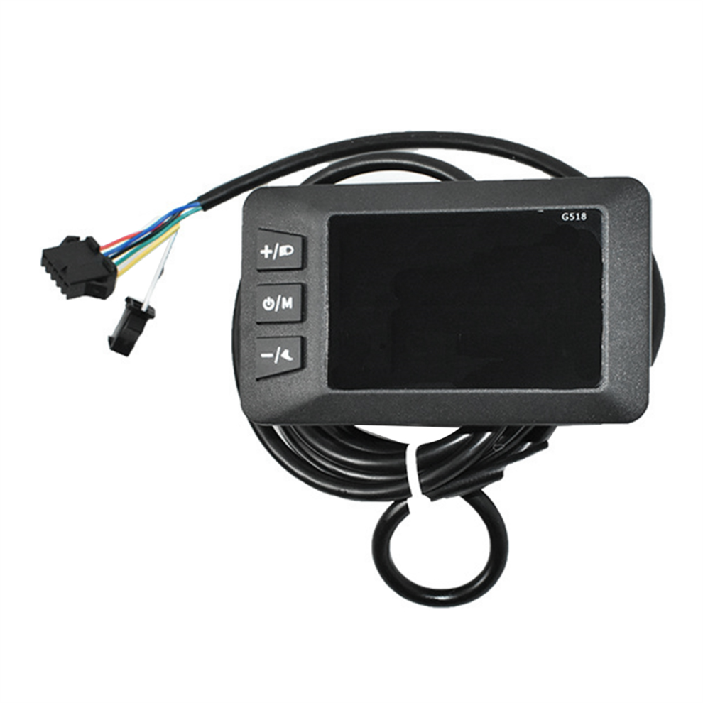 Photos - Climbing Gear Electric Bicycle Display G518 LCD 24/36/48/60V/72V Scooter Panel Color Screen Bike Accessories
