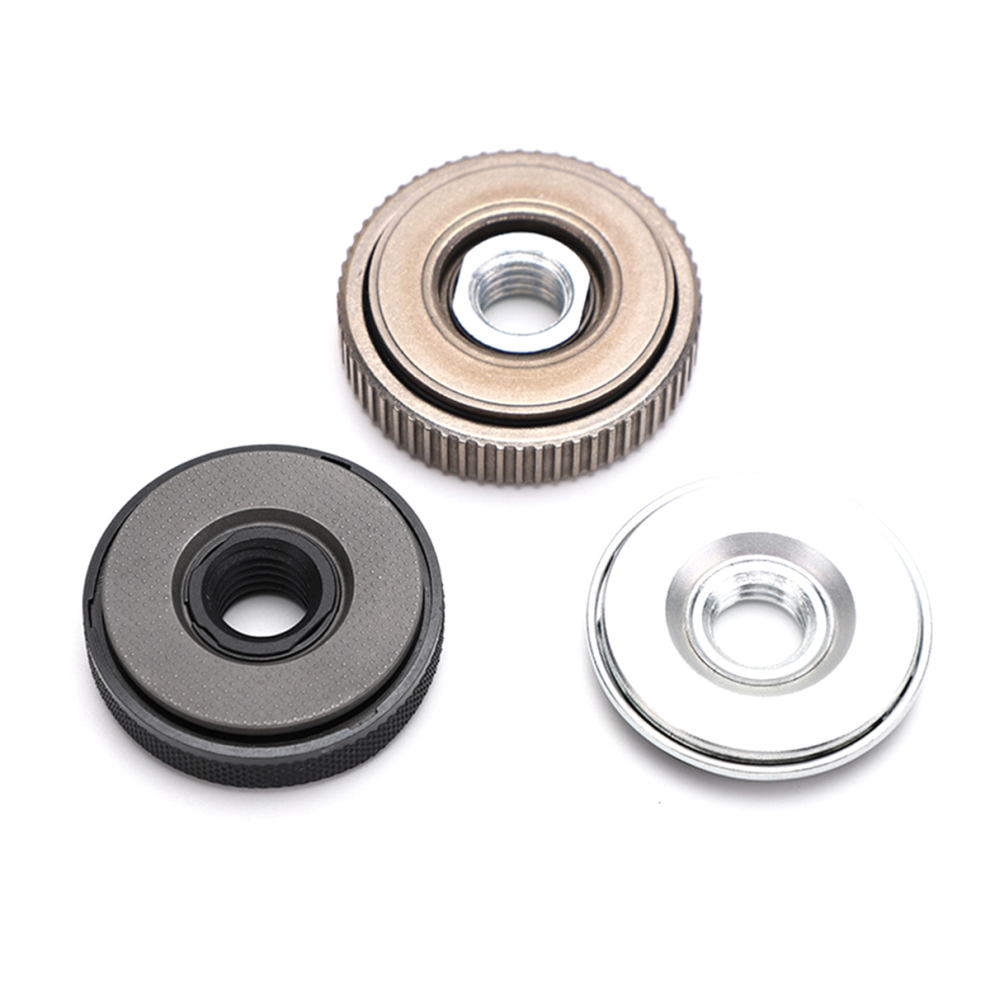M14 Angle Grinder Flange Nut Inner Outer Quick Release Locking Replace For 4852867425283
