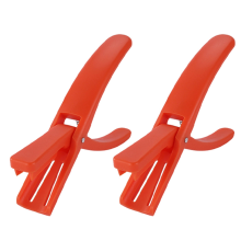 Strumento per sgusciare i gamberi, sgusciatore di gamberi e frutti di mare rosso