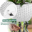 White Wall Planter Wall-Mounted Semi-Circular Fence with Drain and Hooks 5