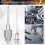 Grease Coupler Kit Tool Tip 28-Piece Quick Connect Fittings Complete Lube Accessories 8