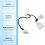 BCM40 Cable 4A Smart Key Free Pin Code for OBDSTAR IM508 IM608 K518 Tool Plus Sylphy B18 8