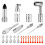 Grease Coupler Kit Tool Tip 28-Piece Quick Connect Fittings Complete Lube Accessories 1