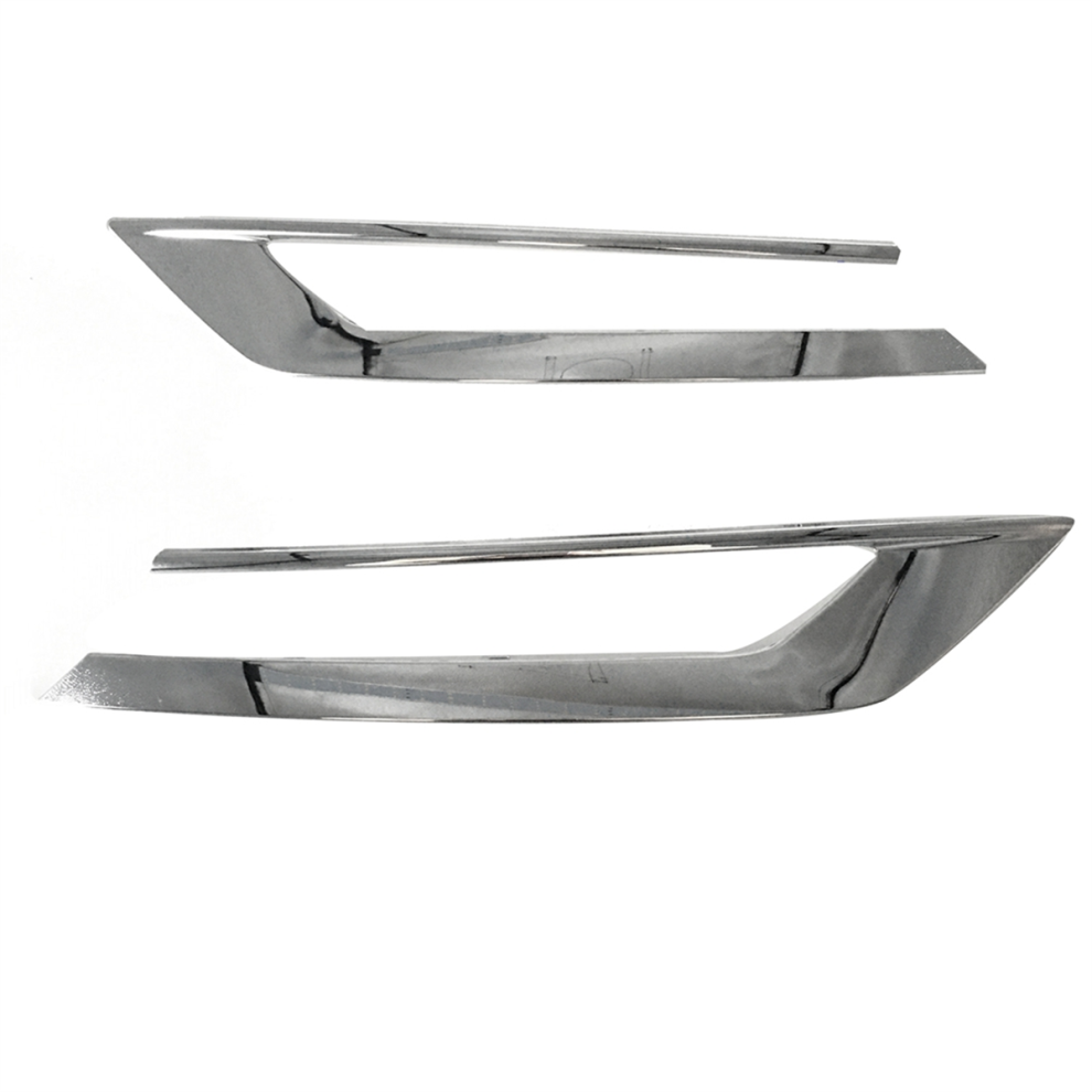 1Pair Car Front Lower Bumper Chrome Trim Strip Cover 31663515 31663514 For Xc90 2019-2022 31663539 31663540 4852867423135
