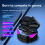 X15 Bluetooth Headset Gaming E-Sports Digital Display Low Latency Power Consumption 11