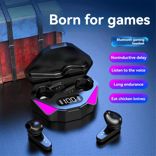 X15 Bluetooth Headset Gaming E-Sports Digital Display Low Latency Power Consumption