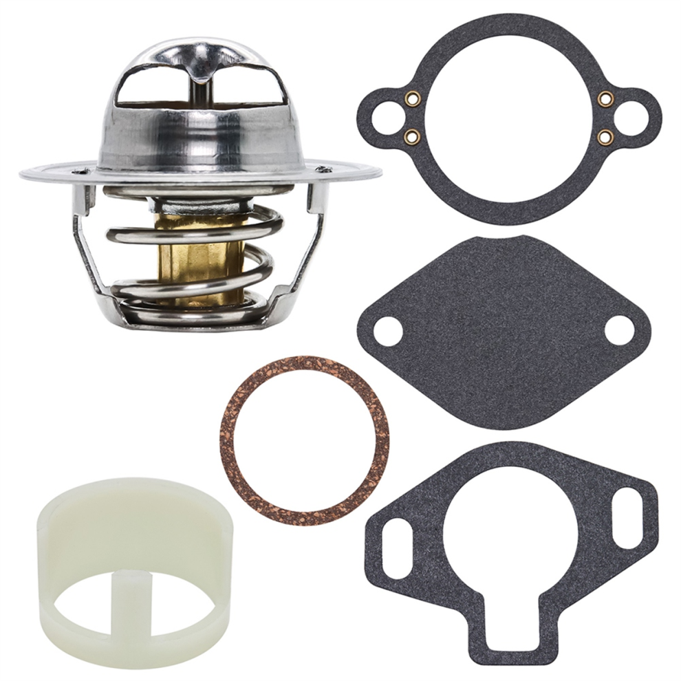 Thermostat Kit 807252Q5 Replacement For With Sleeve 160 4.3L 5.0L 5.7L 7.4L 8.2L 1987 Up 807252T8 4852867427980