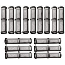 15pcs 246384 Airless Paint Sprayer Filters for 390 395 490 495 595 Pump Manifold Strainer 60 Mesh
