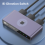 Video -Compatible Splitter 4K 60Hz Bi-Direction KVM Switch for /4 TV Box Projector Computer 10