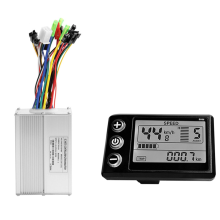 S866 Elektryczny rower z wyświetlaczem LCD na desce rozdzielczej SM5PIN+20A 36V/48V kontroler sinusoidalny do zestawu modyfikacji górskich