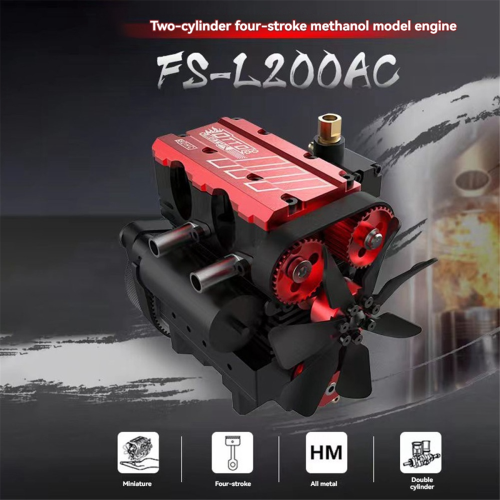 L200AC1- Engine 7cc 4000-16000rpm Inline 2 Cylinder Nitro Internal Combustion 2