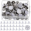 100Pcs Reflective Tacks Trail Marking Glow for Hiking Camping 2