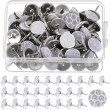 100Pcs Reflektierende Reißnägel Trail Markierung Glow für Wandern Camping