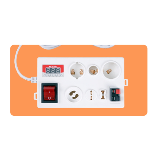 E27 B22 E14 Lamp Bulb Tester, LED Light Voltage Power Quick Test Box, Fast Testing with Display EU PLUG 1