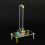 DIY Electromagnetic Swing Experimental Electronic Kit Supply with LED Flashing Sensing 8