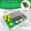 DIY Pixel Game Maker Kit Electronics Soldering Project Practice Solder Learning Assembly with Shell Race Car Games 6