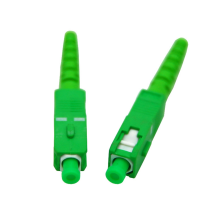 Kabel połączeniowy SC do światłowodu, 3,0 mm, jednomodowy, Simplex, PVC G652D SM, 1310/1550 nm, FTTH, 2 m