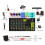 V8 Audio Mixer Small Mixing Console with Bluetooth USB 48V Phantom Power Delay Repaeat for DJ EU Plug 8