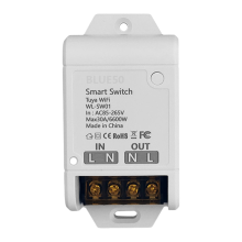 WIFI Smart Switch 30A Hoogvermogen App Afstandsbediening Domotica Stopcontact Stem Lampen en Lantaarns
