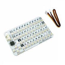 Klawiatura CardKB V1.1 Mini QWERTY z 50 klawiszami i mikrokontrolerem ATMega8A, interfejsem I2C, diodą LED RGB, programowalna dla UIFlow (MEGA8A)