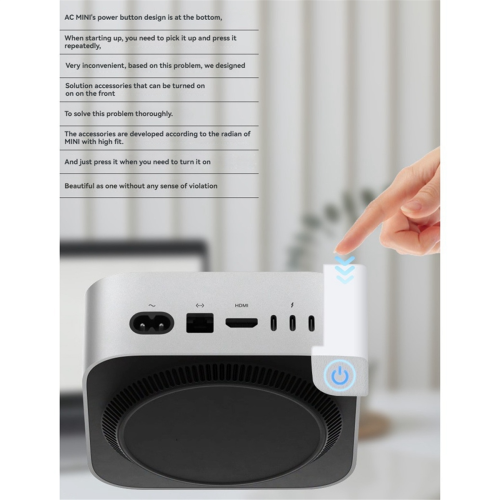 Power Button for Mini Top Switch Push Extender Computer Accessories 2