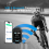 CC600 Smart Navigation Odometer Wireless Bicycle Speedometer Automatic WIFI ANT+ Bike Computer 8