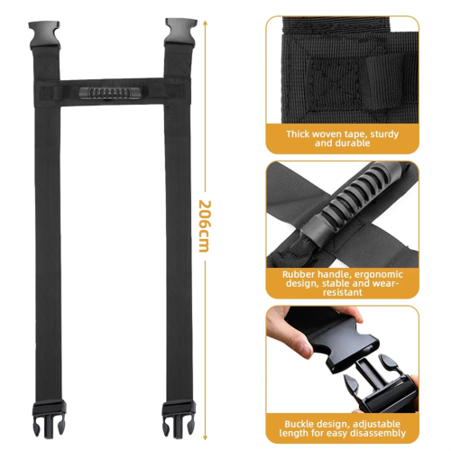 Heavy Object Binding Belt Luggage Strap Packing Straps Moving for Secure Lifting Carrying Boxes 2
