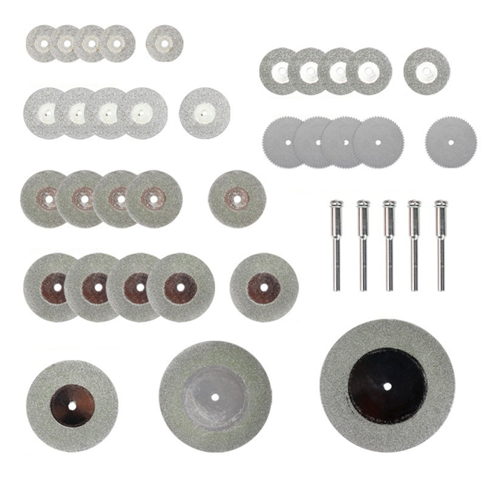 Photos - Power Tool Accessory Diamond Saw Blade Mini Circular 38pcs 18-60mm Cutting Disc for Rotary Tools