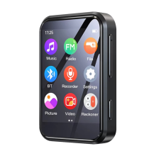 Przenośny odtwarzacz MP3 Bluetooth 5.4 HiFi Muzyka Ekran Dotykowy Głośnik Rejestrator Aparat Odtwarzanie Wideo