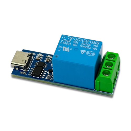 DC USB Relay Module TYPE-C Interface with Overcurrent Protection Support Computer Serial Port Control Switch 2