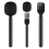 Handheld Wireless Microphone Adapter with Windshield Foam for Lavalier 7