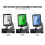 Wireless Bicycle Computer Touch Screen Mountain Bike Speedometer Sensor Gps Accessories 5