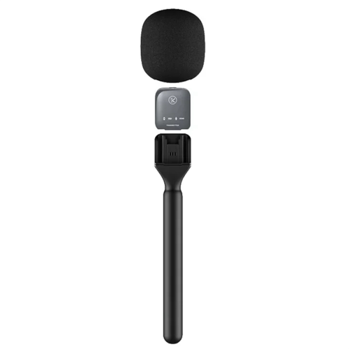 Handheld Wireless Microphone Adapter with Windshield Foam for Lavalier