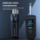 6.35mm UHF XLR Adapter System Wireless Microphone Transmitter Receiver for Dynamic Guitar Audio Mixer PA 4
