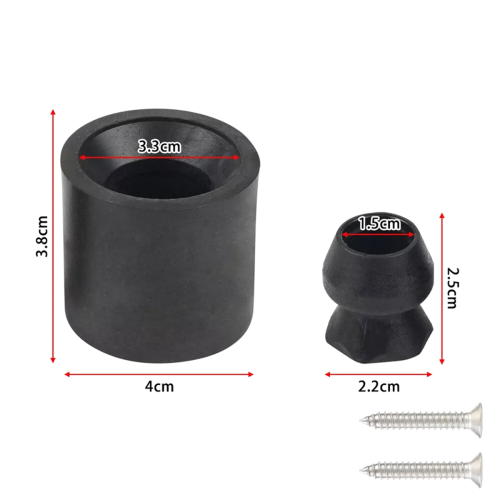 Trailer Door Holder Kit Deformation Proof Protective for Most RV 2Pcs 2