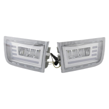 For Prado LC90 1996-2002 Car Front Bumper Fog Light Daytime Running DRL with Turn Signal