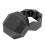 Octagonaler Aluminium-Billardkreidehalter 2-Schicht Schwarz 3,5 cm 14