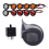 ATV UTV Blinker Kit Universal Licht mit Spalte Schalter 60D Horn LED Flasher 4
